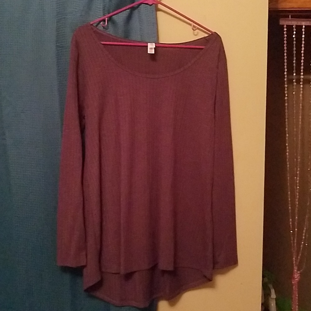 Lularoe Long Sleeve Top Size medium